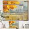 Designart - Autumn Landscape - Farmhouse Canvas in Gold Frame